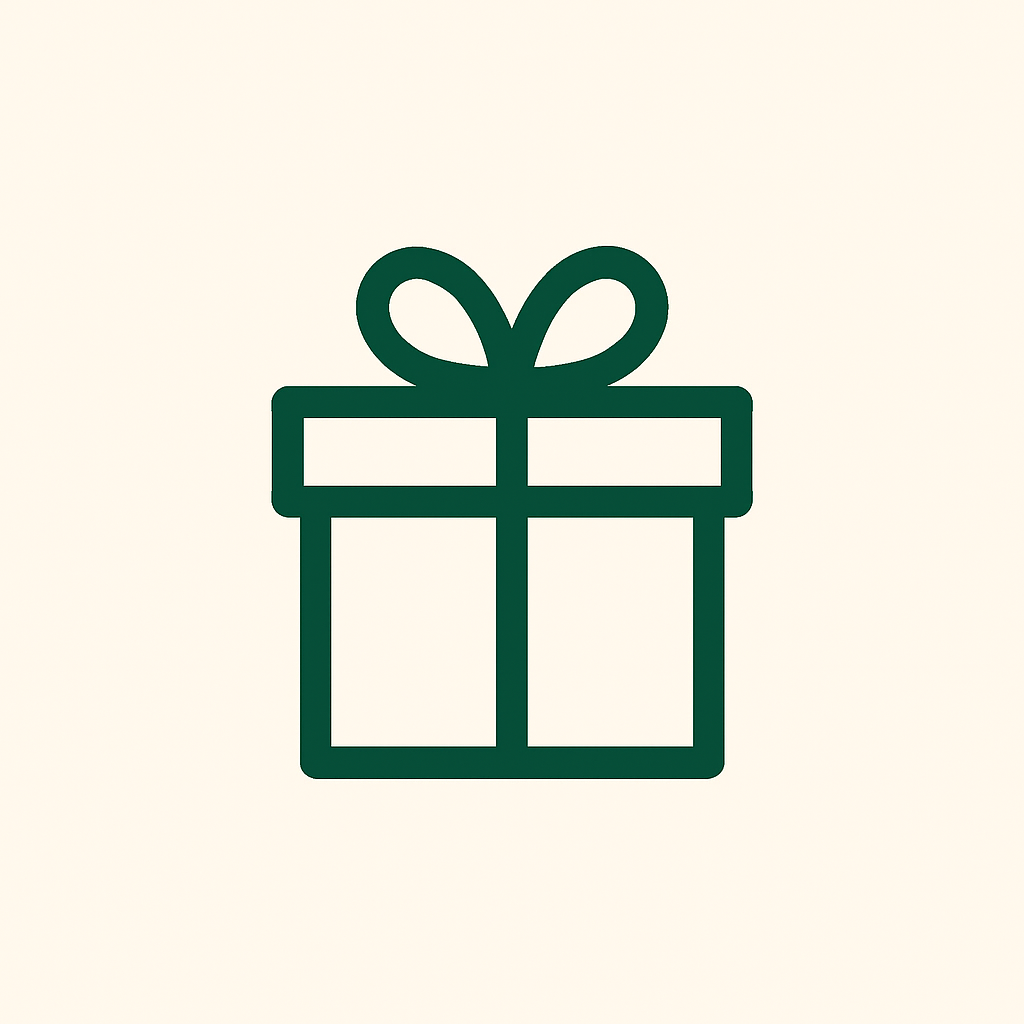 Gift box icon